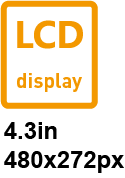 4.3LCD